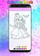 Princess Coloring Book screenshot 0