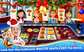 Santa Restaurant Cooking Game screenshot 2