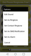 Toques Velho Telefone Grátis screenshot 1