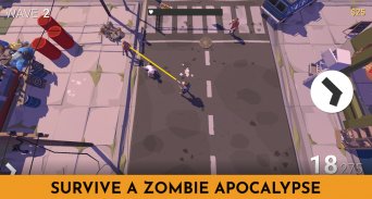 Zombie Survival Battle: Apocalypse Tsunami screenshot 5