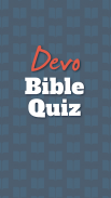 Devo Bible Quiz screenshot 4