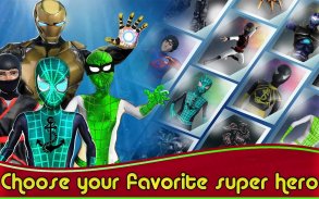 Iron Spider Rope Hero - Superhero Games screenshot 6