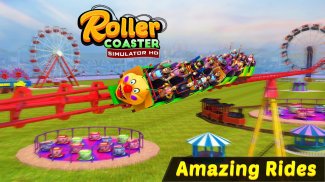 Roller Coaster Simulator HD screenshot 1