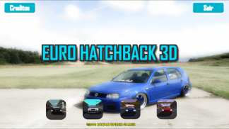 Euro Hatchback 3D Pit Permainan Perlumbaan Percuma screenshot 0