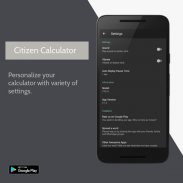 Citizen Calculator Plus screenshot 5