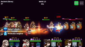幻想x地牢：挂机RPG screenshot 0