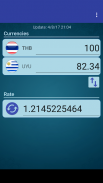 UYU Peso x Thai Baht screenshot 1