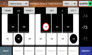 Korg Kronos Scale Controller Pro screenshot 1