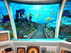 Bullet Train Simulator Underwater Game screenshot 1