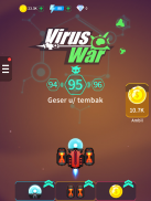 Virus War - Gim Tembak-tembakan Luar Angkasa screenshot 10
