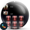 Dusk Red Dialer Theme