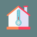 Room Temperature Thermometer Icon