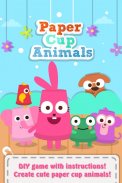 Paper Cup Animals screenshot 6