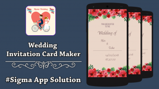 Wedding Card Invitation Maker screenshot 1