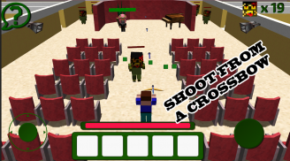 Noob Vs Pro : Zombie monster school screenshot 0