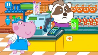 收银员在超市里。 儿童游戏 screenshot 5