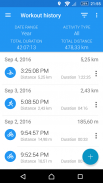 GPS Sports Tracker - Corsa, Passeggiata & Ciclismo screenshot 1