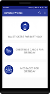 Birthday Wishes - Sticker Maker  Greetings & Sms screenshot 3