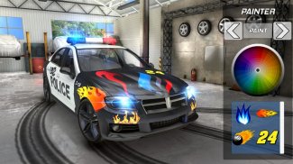 Police Drift Car Driving Simulator screenshot 0