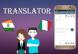 Hindi To Italian Translator screenshot 0