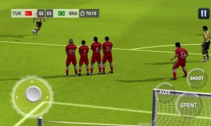 monde Football ligue 3d screenshot 0