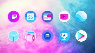 Unicorn Roundies - beautiful circle icons screenshot 1