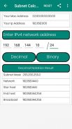 Ip calculator | Subnet Calculator | CIDR screenshot 2