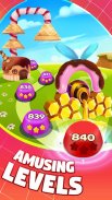 لعبة المطابقة Gummy Wonderland Match 3 Puzzle Game screenshot 3