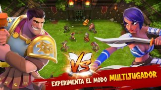 Gladiator Hero Clash: Juego de lucha y estrategia screenshot 5