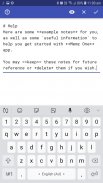 Memz One - Hierarchical Notepad, Rich Text Editor screenshot 9