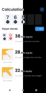 Odds Calculator for Poker screenshot 1