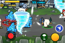 Chicken Revolution : Warrior screenshot 1