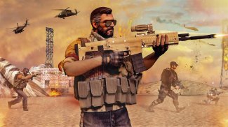 Juegos de disparos en acción: juegos de ejército screenshot 0