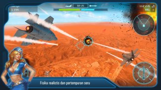 Battle of Warplanes: Simulator penerbangan pesawat screenshot 2