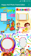 Happy Holi Photo Frame Editor screenshot 3