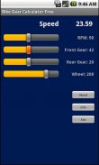 Bike Gear Calculator Free screenshot 0