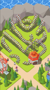 Coaster Builder: Roller Coaster 3D Puzzle Game screenshot 1