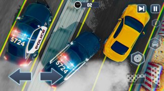 Highway Police Car Chase- Ambulance Rescue Service screenshot 1