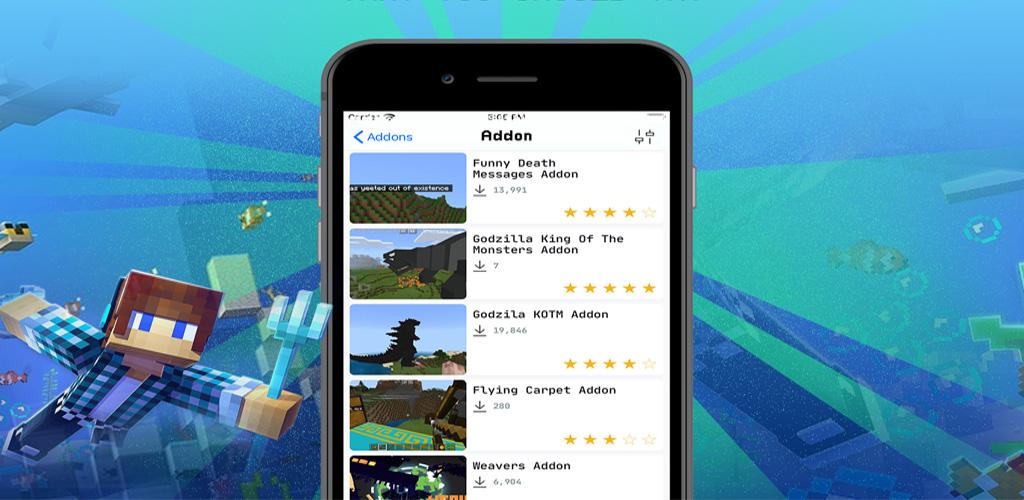 TOP 5 BEST ADDONS for Minecraft Pocket Edition (iOS & Android
