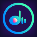Glow Music - free music player Icon