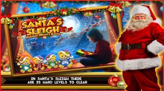 Santa's Sleigh Hidden Objects screenshot 2