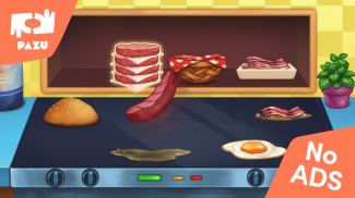 Burger Maker Kids Cooking Game screenshot 2