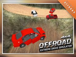 4x4 Off Road ổ Simulator 3D screenshot 4