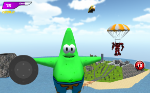 Monster Star VS Robot Fly Car screenshot 3