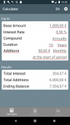 Cic - Compound Interest Calculator screenshot 2