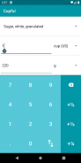 Cupful - Ingredient Weight-Volume Converter screenshot 1