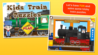 Train Puzzles for Kids screenshot 0