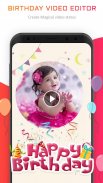 Birthday Video Maker with Song screenshot 1