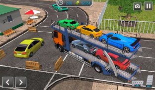 Robot Car Transporter Truck screenshot 7