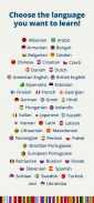 क़्लैंगो: 45 भाषाएँ सीखें screenshot 15